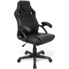LifeGoods Gaming Stoel LG1094 - Zwart