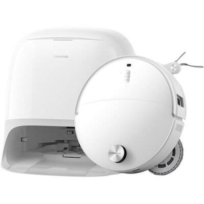 Roborock Robotstofzuiger Qrevo Curv 2 Pro - Wit