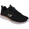 Skechers Damessneakers Graceful Get Connected - Maat 39 - Zwart/Goud