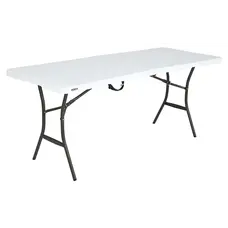 Lifetime Vouwtafel 183x70x74 cm - Wit