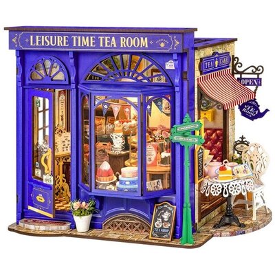 Robotime Modelbouw Leisure Time Tea Room - DG171