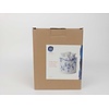 Heinen Delfts Blauw Tulpenvaas Orchidee - 16cm
