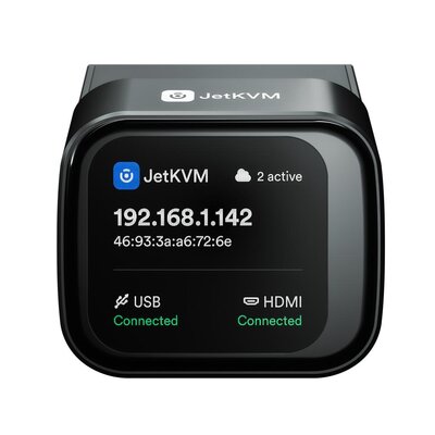 JetKVM KVM Switch - Zwart