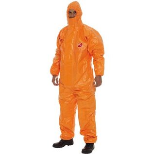 DuPont Dupont Tychem F,ov.type 3-4,oranje M-XXL