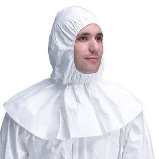 DuPont tyvek Pro.Tech capuchon wit