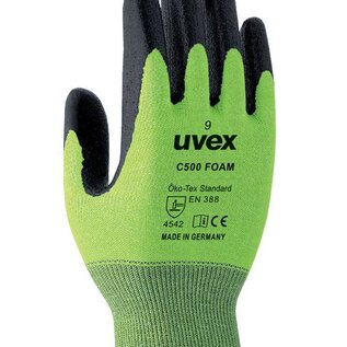 UVEX Handschoen Uvex C500 foam, 7-10
