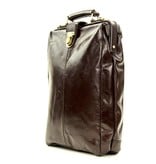 Leather Design CHARLES Coffee-brown