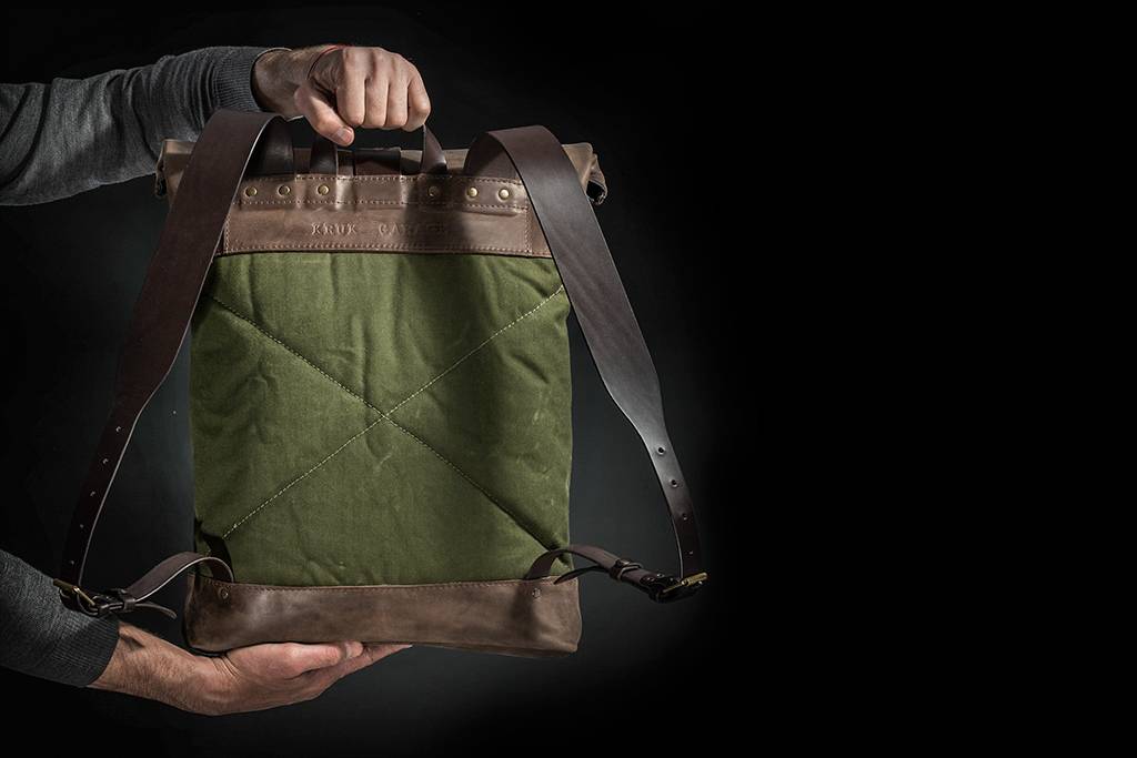 KrukGarage Army rolltop backpack Trooper