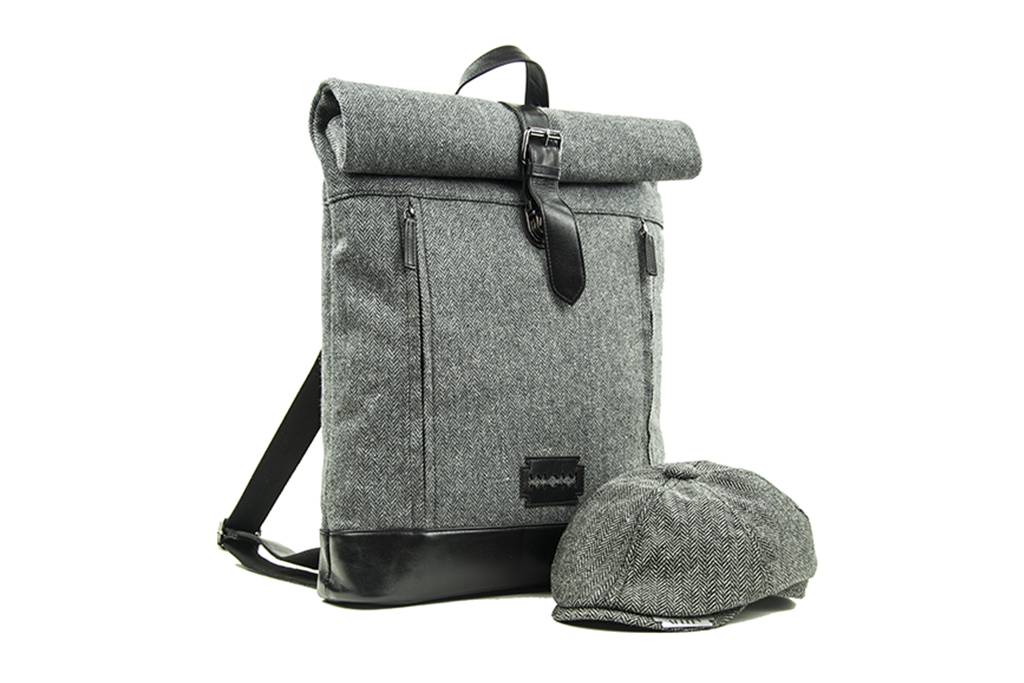 Shelby Brothers collection by Orange Fire Jeramiah rolltop-backpack