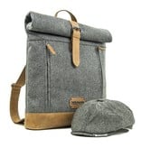 Shelby Brothers collection by Orange Fire Johnny rolltop-backpack