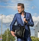 Ruitertassen Leren klassieke business-tas Durham