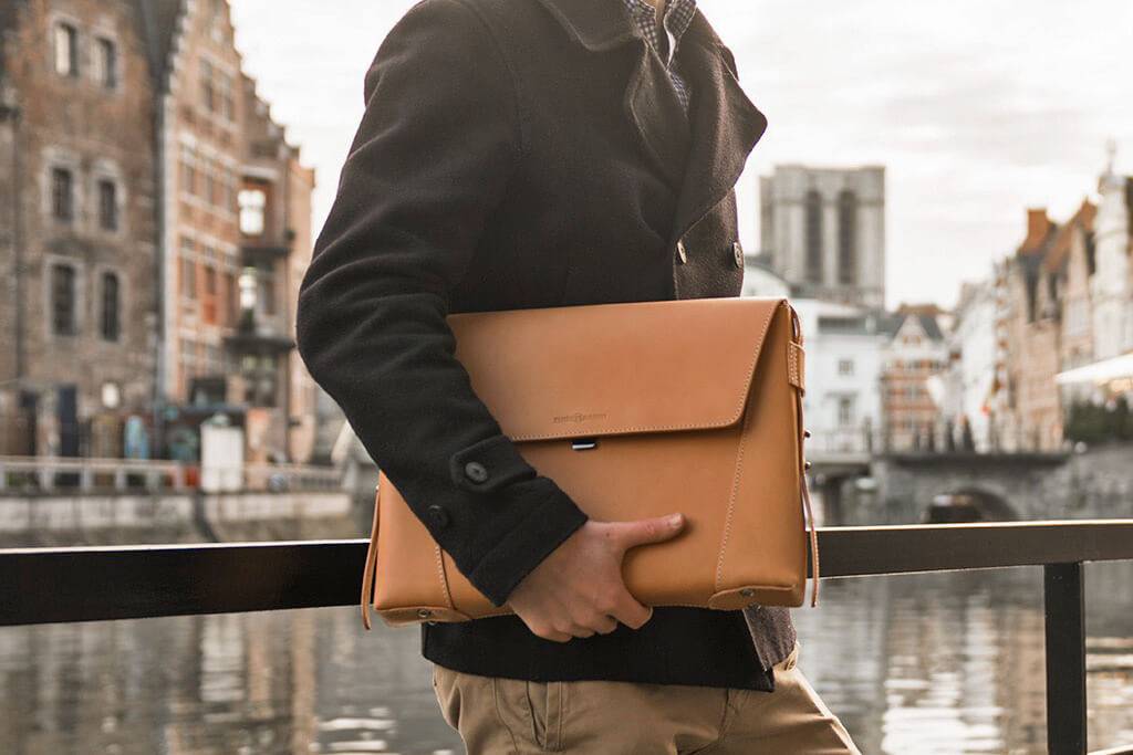 Vanguard by Ruitertassen Vigilante briefcase naturel