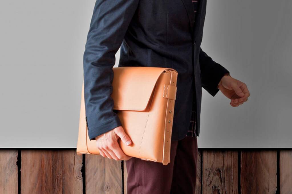 Vanguard by Ruitertassen Vigilante briefcase naturel