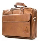 Orange Fire 15,6 laptoptas SMITH Cognac