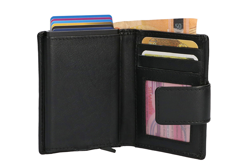 Leather Design LD RFID Billfold  Creditcardhouder Portemonnee