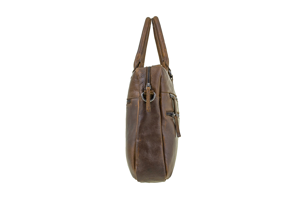Leren laptoptas Arizona | 15.6 inch | DSTRCT | Urban Bozz