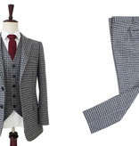 Shelby Brothers collection by Orange Fire 3-delig tweed pak Houndstooth