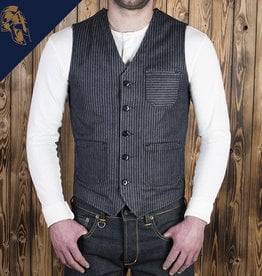 Pike Brothers 1937 Roamer Vest  blue wabash