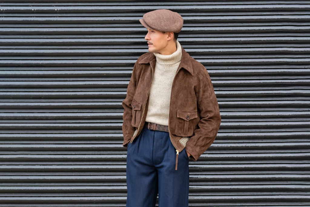 Simon James Cathcart 1938 Suede Brookland Jacket