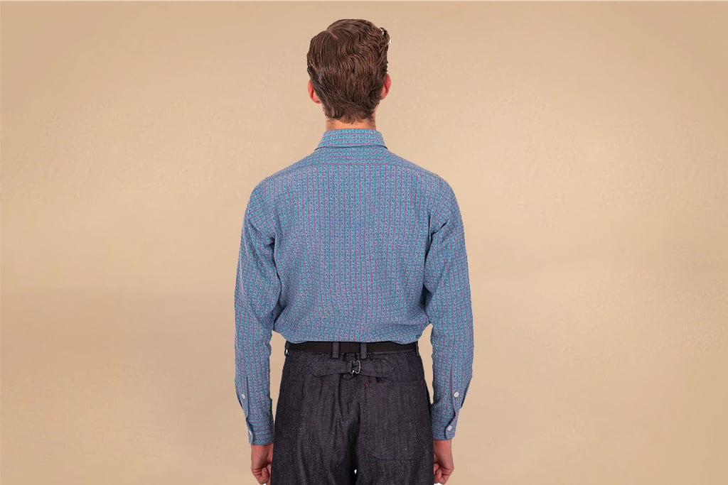 Simon James Cathcart 1948 Blue Rail Splitter workshirt