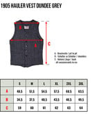 Pike Brothers 1905 Hauler Vest Dundee grey