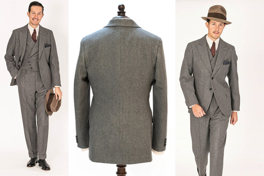 Simon James Cathcart 1936 Grey Eden suit