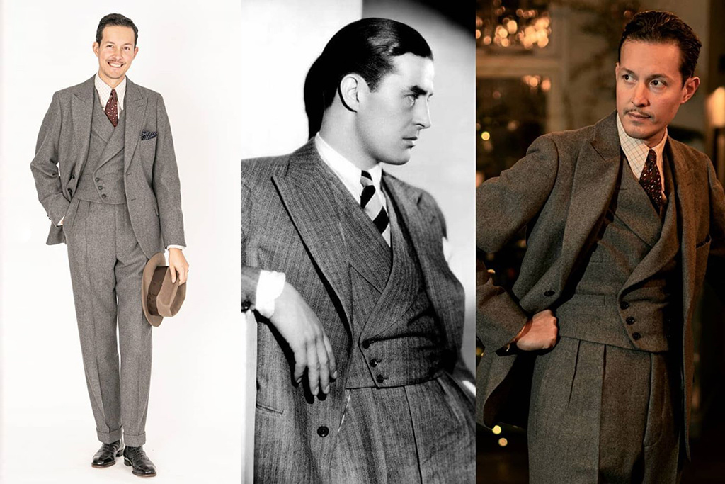 Simon James Cathcart 1936 Grey Eden suit