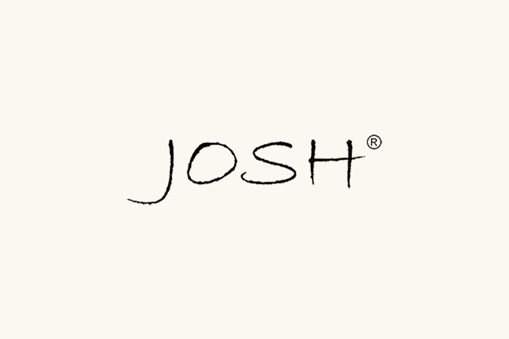 Josh Josh© armband cognac gevlochten