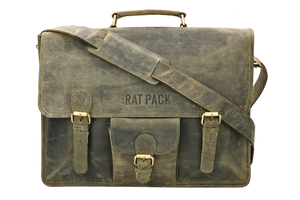 Rat Pack by Orange Fire 15 inch laptoptas Matt vintage-look