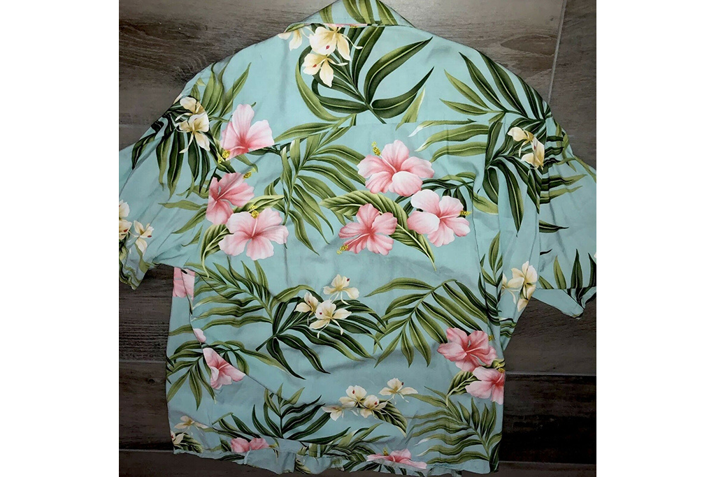 Kalaheo Hawaii Shirt Floral Mint Green