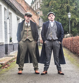 Urban Bozz 1920 English Long Overcoat  Navy