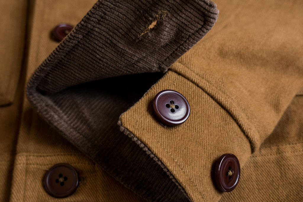 Timechine Company 1930 William Cossack Jacket Honey Brown