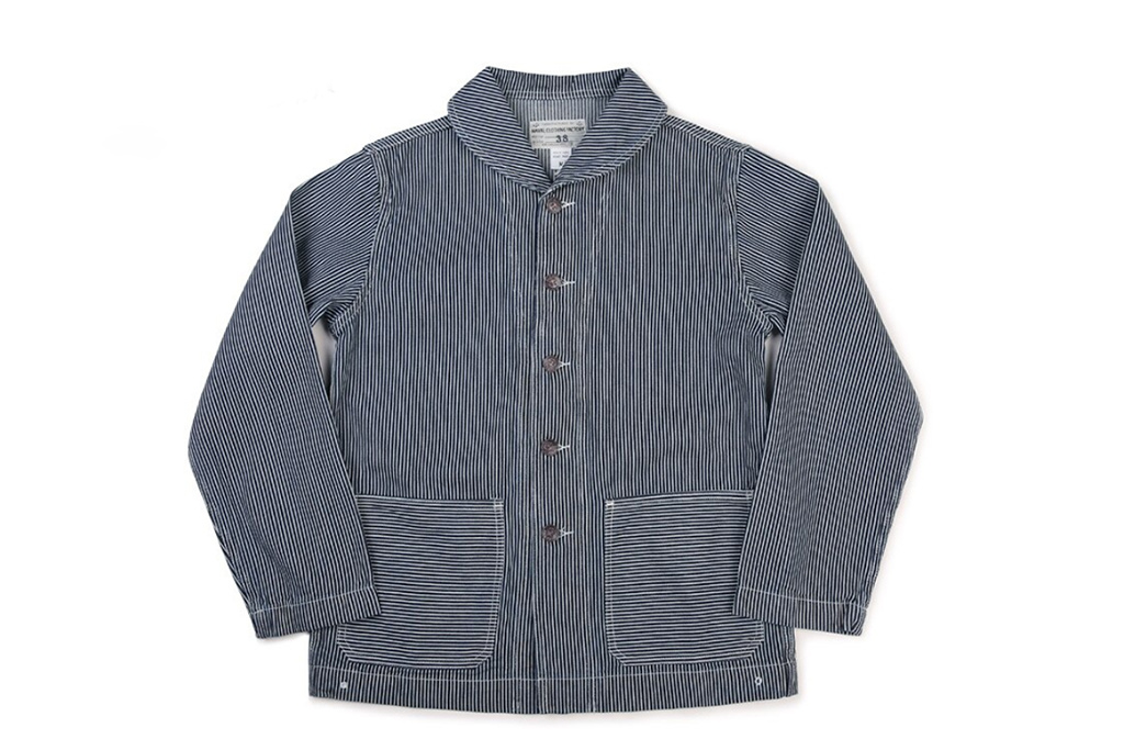 Bronson 1920 USN Hickory Stripe Collar Jacket