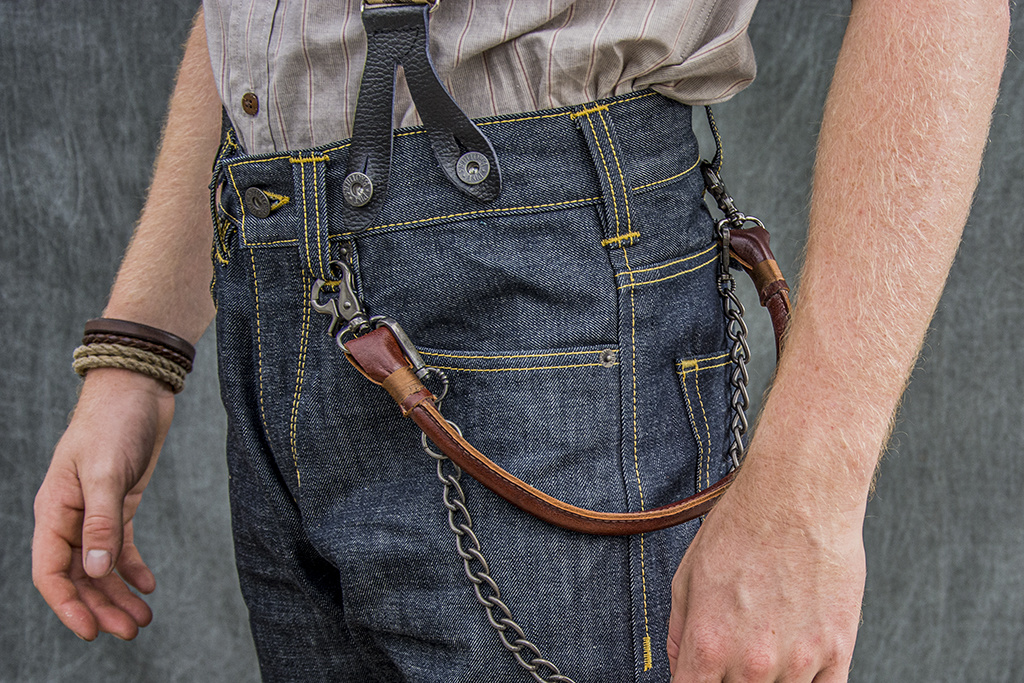 Urban Bozz Biker Lanyard brown