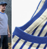 Maden 1951 Marine  Striped Shirt Blue