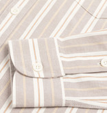 The Boogie Holiday & Co. 1920 Authentic Ivory-Beige Stripe shirt