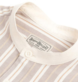 The Boogie Holiday & Co. 1920 Authentic Ivory-Beige Stripe shirt