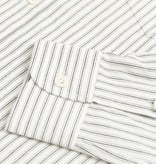 The Boogie Holiday & Co. 1920 Authentic Ivory-Antraciet Stripe shirt