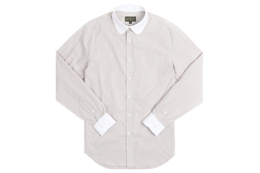 The Boogie Holiday & Co. 1924 Penny Collar shirt Beige