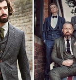 Gibson 3-delig Tweed Suits Confectie Gibson London
