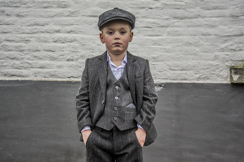 Bad Boys Bad Boys 3-delig Tweed Suits voor kids