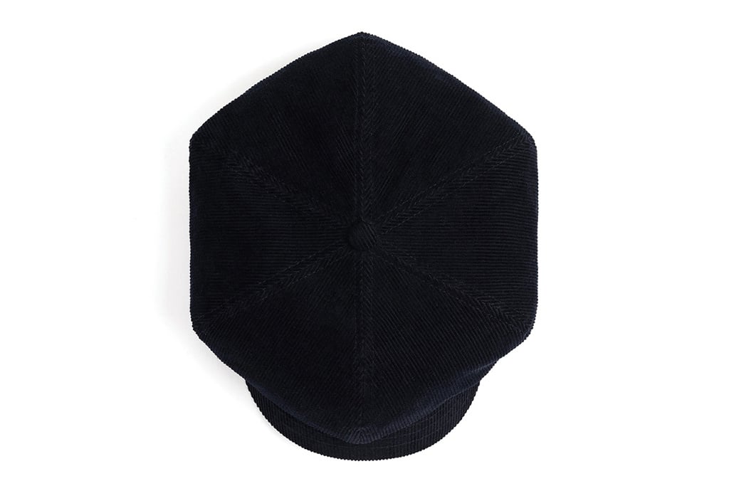 Wild Bricks 1928 Manchester Corduroy Cap  Navy