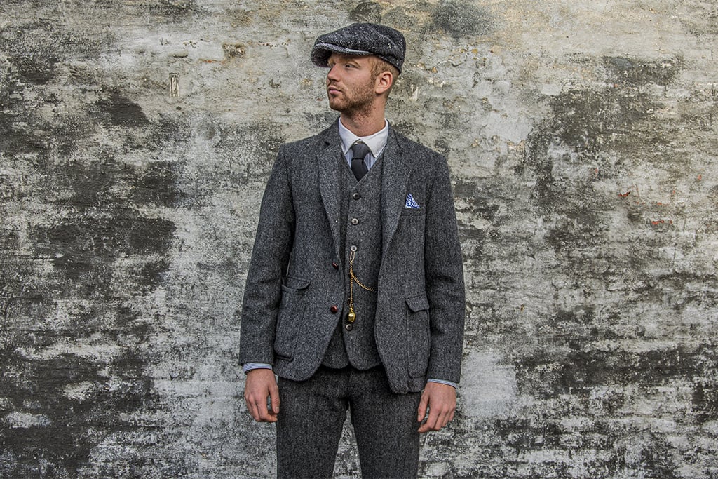 Pike Brothers 1928 3-delig  tweed suit  Dundee grey