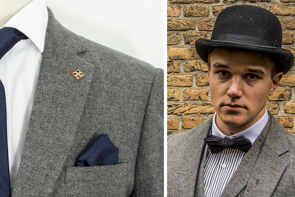 House of Cavani Exeter Grey |  3-delig pak