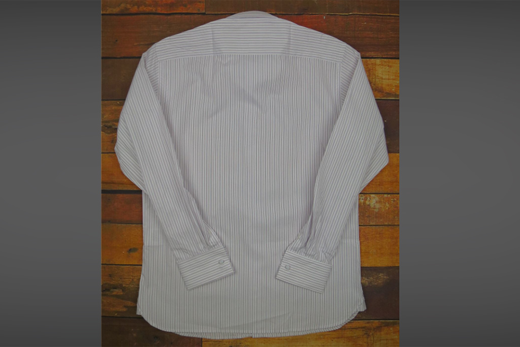 Revival London Stripe 40s Spearpoint Tab Collar Shirt