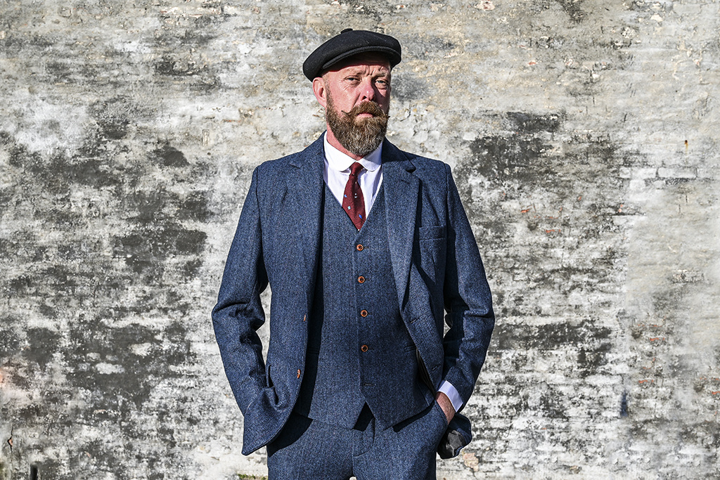 Abito Premium Suits 3-delig tweed pak Cartmel