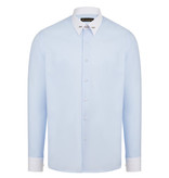 Jack Martin Blue Oxford Pin Collar shirt