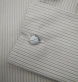 Revival 1940s Sand Track Stripe Spearpoint Collar Shirt