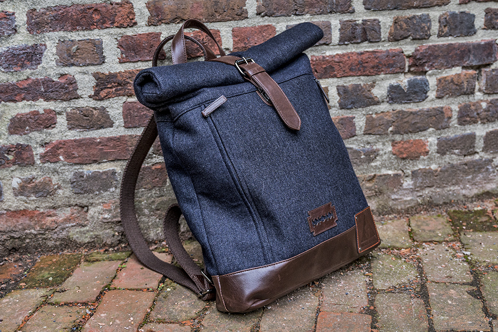 Shelby Brothers collection by Orange Fire Bonnie rolltop-backpack