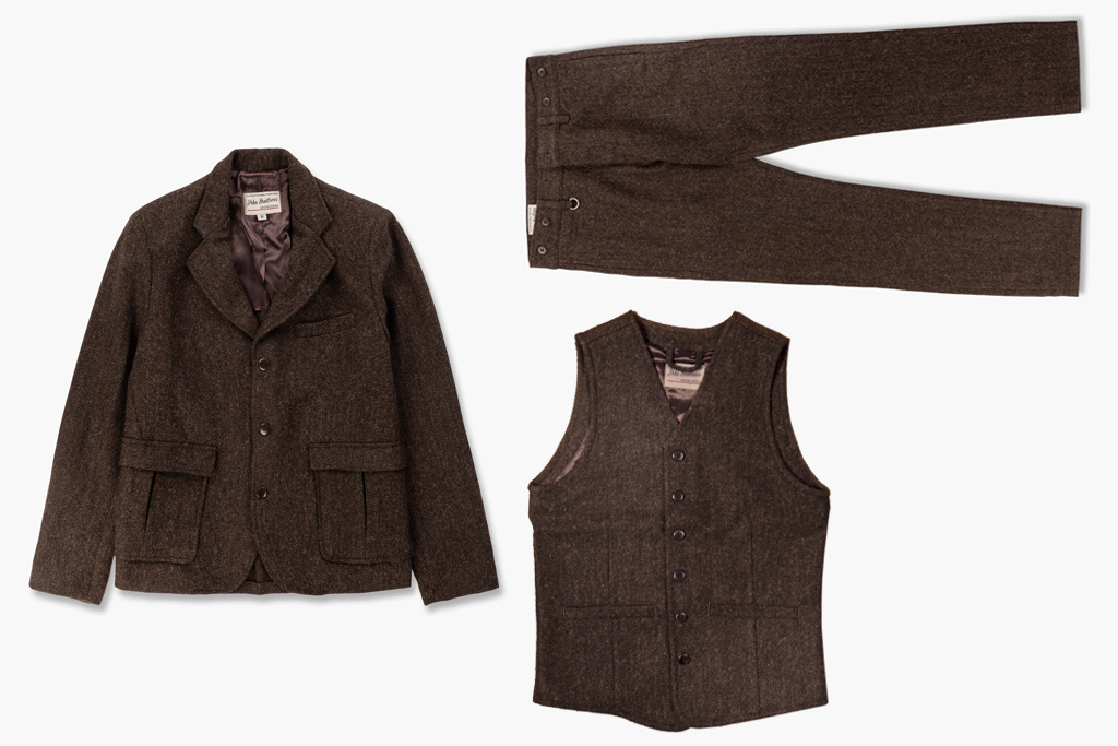 Pike Brothers 1928 Upland Brown | 3-delig pak